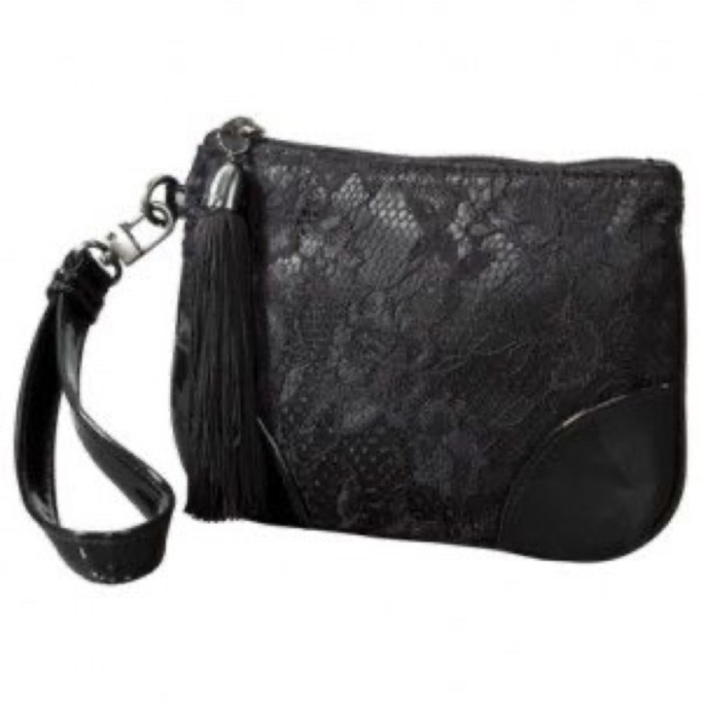 NWT KIRNA ZABETE Tassel Pouch Wristlet Bag - Picture 1 of 3